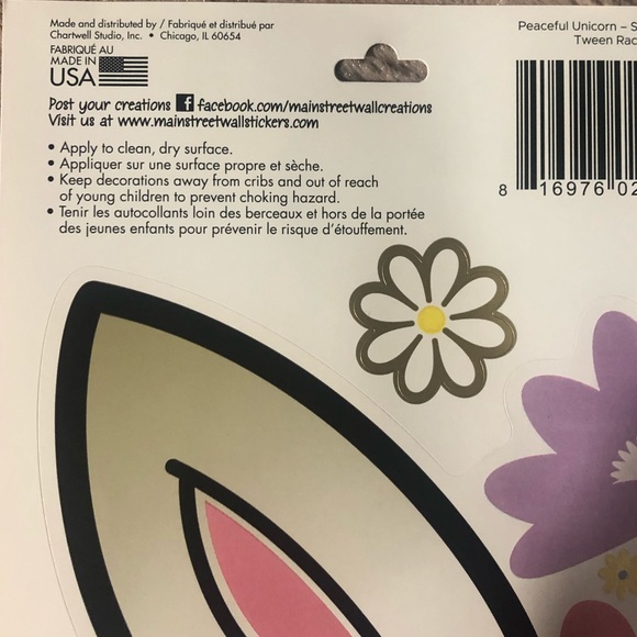 🦄MAKE OFFER🦄 unicorn JUMBO wall stickers - Picture 4 of 9